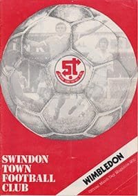 Swindon Town v Wimbledon 23-Feb-1980