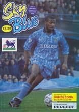 Coventry City v Wimbledon 30-Jan-1993