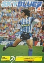Coventry City v Wimbledon 31-Aug-1991