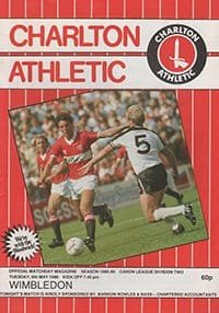Charlton Athletic v Wimbledon 06-May-1986
