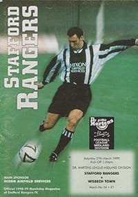 Stafford Rangers v Wisbech Town 27-Mar-1999