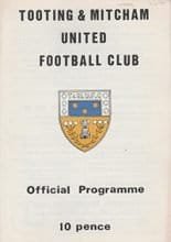 Tooting & Mitcham United v Woking 13-Apr-1979