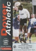 Dover Athletic v Woking 03-Apr-1999