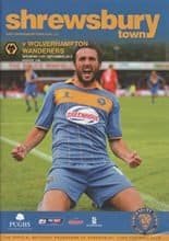 Shrewsbury Town v Wolverhampton Wanderers 21-Sep-2013