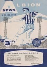 West Bromwich Albion v Wolverhampton Wanderers 03-Apr-1963