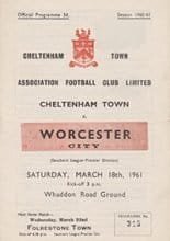 Cheltenham Town v Worcester City 18-Mar-1961