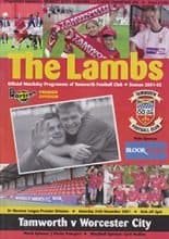 Tamworth v Worcester City 24-Nov-2001