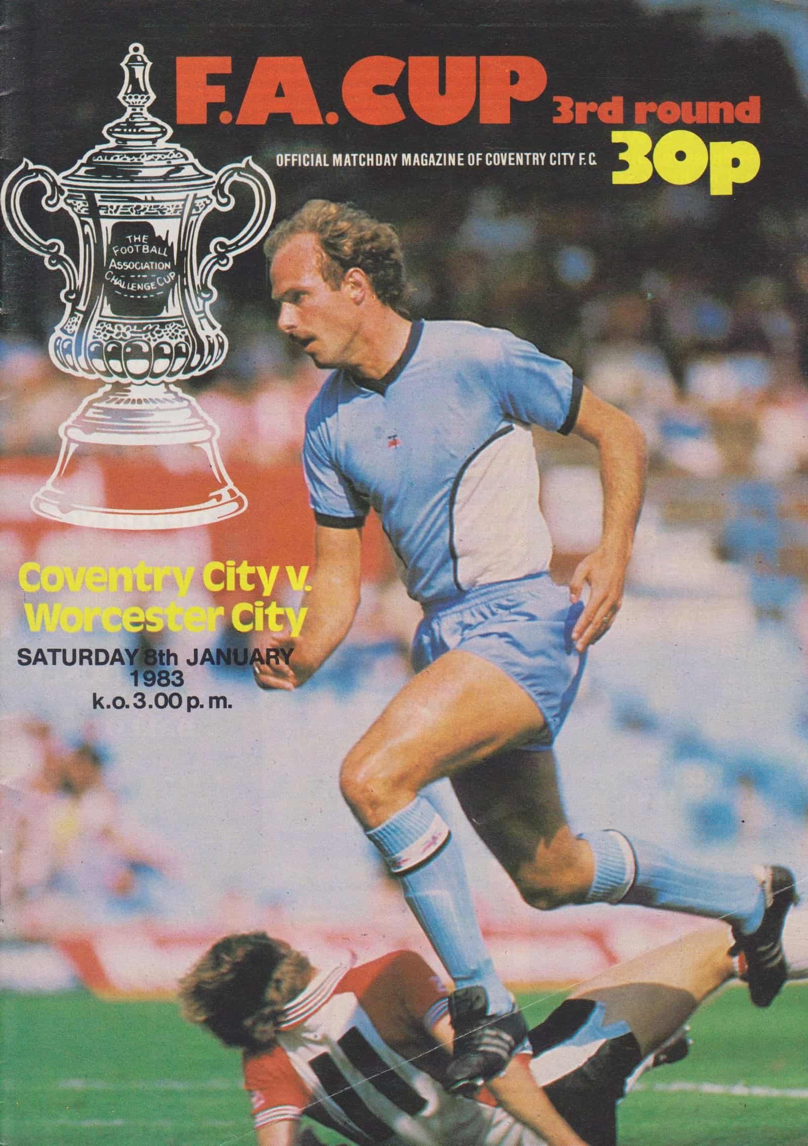 Coventry City v Worcester City 08-Jan-1983