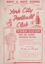York City v Workington 20-Apr-1962