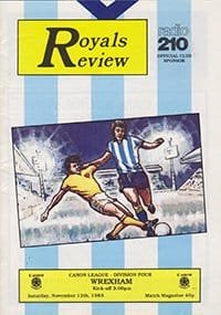 Reading v Wrexham 12-Nov-1983