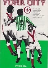 York City v Wrexham 12-Apr-1977
