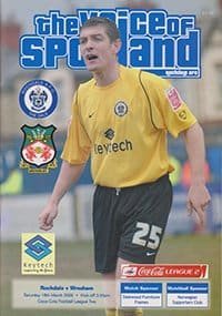 Rochdale v Wrexham 18-Mar-2006