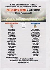 Prestatyn Town v Wrexham 22-Feb-2012