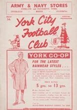 York City v Wrexham 25-Feb-1961
