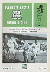 Plymouth Argyle v Wrexham 27-Mar-2004
