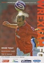 Wrexham v Wycombe Wanderers 07-Nov-2007