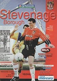 Stevenage Borough v Yeovil Town 17-Apr-2000