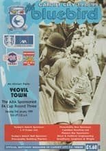 Cardiff City v Yeovil Town 02-Jan-1999