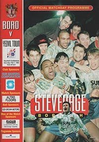 Stevenage Borough v Yeovil Town 07-Feb-1998