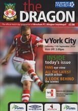 Wrexham v York City 11-Sep-2010