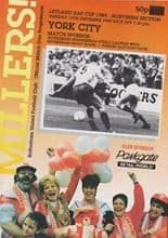 Rotherham United v York City 12-Dec-1989
