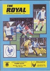 Reading v York City 12-Apr-1986