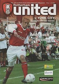 Rotherham United v York City 12-Aug-2003