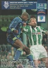 Preston North End v York City 14-Mar-1998