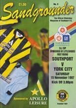 Southport v York City 15-Nov-1997