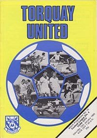 Torquay United v York City 15-Jan-1983