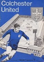Colchester United v York City 19-Oct-1970