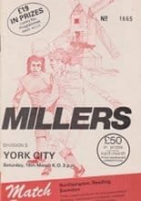 Rotherham United v York City 19-Mar-1977