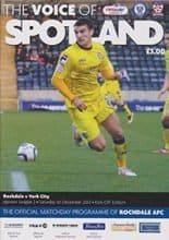 Rochdale v York City 01-Dec-2012