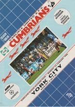 Carlisle United v York City 01-Jan-1990