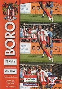 Stevenage Borough v York City 22-Apr-2006