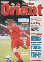 Leyton Orient v York City 24-Mar-2001