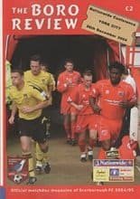 Scarborough v York City 26-Dec-2004
