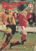 Wrexham v York City 26-Jan-1993