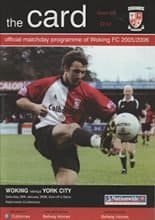 Woking v York City 28-Jan-2006