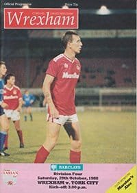Wrexham v York City 29-Oct-1988