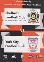 Sheffield v York City 30-Jul-2005