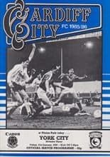 Cardiff City v York City 31-Jan-1986