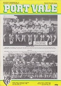 Port Vale v York City 03-Jan-1983
