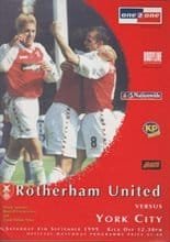 Rotherham United v York City 04-Sep-1999