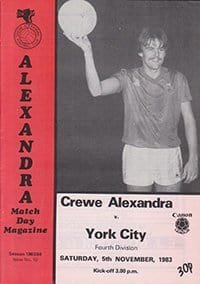Crewe Alexandra v York City 05-Nov-1983