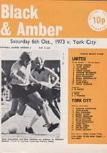 Cambridge United v York City 06-Oct-1973