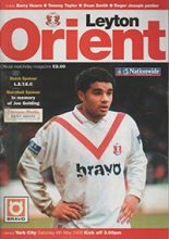 Leyton Orient v York City 06-May-2000