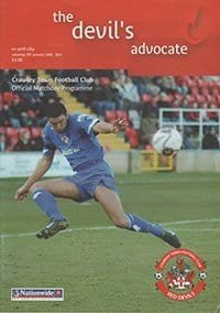 Crawley Town v York City 07-Jan-2006