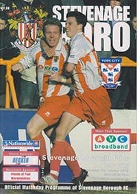 Stevenage Borough v York City 05-Jan-2005
