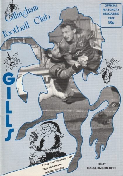 Gillingham v Bristol Rovers 19-Dec-1986